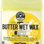 Chemical Guys WAC_201 Butter Wet Wax, Deep Wet Shine for Cars, Trucks, SUVs, RVs & More, 128 fl oz (1 Gallon) Banana Scent