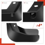 A-Premium Set of 4PCS Mud Flaps Splash Guards Mudguards Mudflaps with Hardware Kits Accessory Compatible with Volkswagen Golf 2015 2016 2017, Turbocharged, Hatchback, Front LH RH and Rear LH RH - Image 7