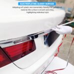 Car Chrome Trim Molding, 16Ft 1/2" Scratch-Proof Vehicle Body Side Trim Strip, Auto Interior Exterior Decorative Protection Trimming, Universal for Motor Truck RV Door Window Bumper - Image 6