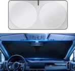 Car Front Windshield Sun Shade, Vehicle Sun Protection Shield, Must-Have Interior Accessories for Summer, Foldable Sunshade Cover, Sunshield for The Interior Cool, New Car Heat Shield