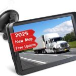 GPS Navigation for Car Truck 2025 - Navigation System 9 Inch Touchscreen Navigator with US/CA/MX Maps, Lifetime Free Map Updates, Voice Broadcast, Speed Camera Warning, Vehicle GPS Unit