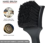 9pcs Detailing Brush Set,Interior Cleaning Brush,Steel Wire & Tire Brush Automotive Cleaning Brush Kit,for Cleaning Engine, Body Exterior Surface, Carpet, Truck, SUV, RV, Motorcycle - Image 3