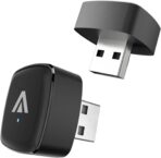 D7 2-in-1 Wireless CarPlay & Android Auto Mini Adapter, Alloy Shell, Compatible with 2016+ Factory-installed Wired CarPlay/Android Auto Vehicle, Plug & Play Car Play Dongle for iPhone & AndroidPhone