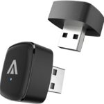 D7 2-in-1 Wireless CarPlay & Android Auto Mini Adapter, Alloy Shell, Compatible with 2016+ Factory-installed Wired CarPlay/Android Auto Vehicle, Plug & Play Car Play Dongle for iPhone & AndroidPhone