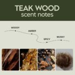 Scented Car Air Freshener - Long Lasting Essential Oil Diffuser - Car Accessories for Men & Women - Hanging Car Air Freshener Diffuser 2 Pack - 0.27FL OZ/8ML (Brown, Sandalwood) - Image 3