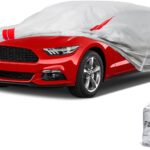 Favoto Car Cover Waterproof Outdoor - Custom Fit for Ford Mustang (1964-2024) All Weather with Reflective Stripe Snow Sun Dust UV Protection Full Exterior Cover