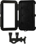 Waterproof Plastic Motorcycle Bike Phone Holder, Shockproof Handlebar Mount for Riding Navigation - Image 5