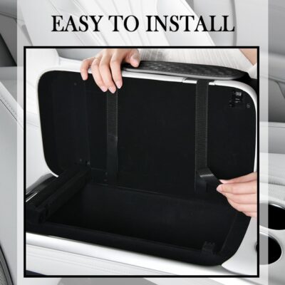 Arm Rest Cover for Car,Multi-Functional Car Armrest Storage Box with Tissue Box,Center Console Cup Holder,Phone Holder,Height Increasing Cars Center Console Organizer - Image 5
