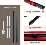 JDMCAR Front Center Grille Insert Cover Trim Compatible with 2024 2023 2022 2021 2020 Toyota 4Runner Accessories ABS Middle Grille Insert Cover Strips (Matte Black) - Image 5