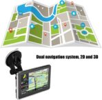 5 Inch Universal Car Navigator, Map with Capacitive Screen for Smoother Touch, Multiple Route Options with Voice Broadcast, for Cars Bikes Trucks - Image 8