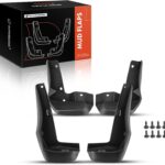 A-Premium Set of 4PCS Mud Flaps Splash Guards Mudguards Mudflaps Compatible with Honda Civic 2017 2018 2019 2020 2021, Hatchback, Front and Rear (Driver & Passenger Sides)