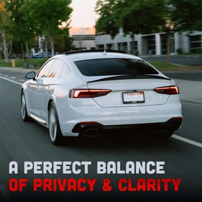 United Universal Black 1Ply Window Tint Film - 24" x100', 35% VLT Dyed PET Film, Deep Black Shade, 99% UV Block, Privacy & Interior Protection Film for Car, Truck, SUV, Home – Heat & Glare Control - Image 6