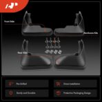 A-Premium Set of 4PCS Mud Flaps Splash Guards Mudguards Mudflaps with Hardware Kits Accessory Compatible with Toyota Venza, 2009-2016, Sport Utility, Front and Rear (Driver & Passenger Sides) - Image 3