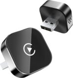 CarPlay Wireless Adapter for Apple, 2026 Upgrade Wired to Wireless CarPlay Adapter, Car Play Dongle Stick Only for Apple Wired CarPlay Cars and for iPhone iOS 10+, Plug & Play, Fast Stable Connection