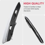 Rear Tailgate Chrome Handle Finisher Molding Fit for 2013-2019 Nissan Pathfinder Replaces# 90810-9PG0A Rear Liftgate Handle Garnish Molding - Image 4