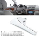 Aramox 2117660224 2117660124 Door Handle for -Benz W211 E-Class E320 E500 E63 AMG Chrome Car Interior Accessories (Left 2117660124) - Image 2
