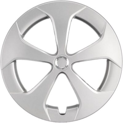 Premium Quality 15” Silver Hubcaps/Wheel Covers fits 2010-2015 Toyota Prius (Will NOT fit Prius C or Prius V), Heavy Duty Construction (Set of 4) 61167AMS-4 - Image 2