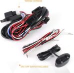 PM PERFORMOTOR Universal 39" W x 10" D x 6" H Roof Mounted Fog Lights Lamps+Switch+Bulbs,Clear Lens - Image 6