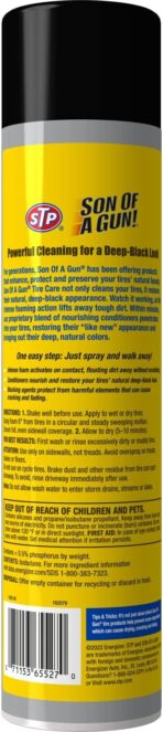 Armor All STP Son of A Gun One Step Tire Care (21 Fluid Ounces) - Image 7