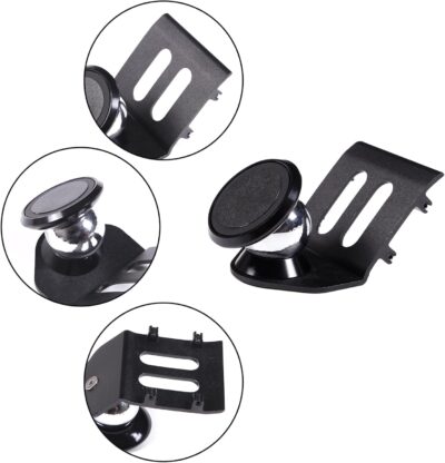 HAPPYHORSE Car Phone Holder Compatible with Fiat 500 2010 2011 2012 2013 2014 2015 car Center Console Aluminum Alloy Special Mobile Phone Bracket Accessories (Style E) - Image 7