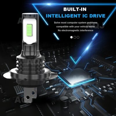 For Honda Goldwing 1800 2001 2002-2017 Front H7 High Or Low Beam，Super Brighter, 8000K Ice Blue, 1:1 Halogen Size, Plug and Play, Canbus Ready Fog Light Bulbs, Pack of 2 - Image 7