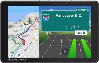Rand McNally TND 750 7-inch GPS Truck Navigator with Built-in Dash Cam, Easy-to-Read Display and Custom Truck Routing (Renewed) - Image 2