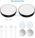 Ferswe Dimmable Touch Light, 3000K Rechargeable Touch Lights Stick on, Closet Light with 1000mAh Large Battery, LED Night Light for Closet, Counter, Kitchen, Bedroom and Wall(2 Pack) - Image 6