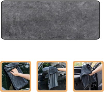 Microfiber Car Wash Drying Towel 60x160cm Thickened Large Absorbent Car Cleaning Cloth for Automotive Care - Image 7
