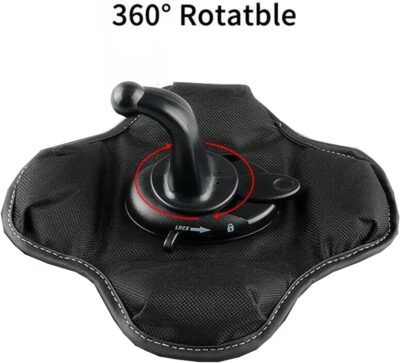 Friction Mount Holder for Garmin GPS - Portable NonSkid Beanbag Dashboard Friction Mount for Garmin GPS Nuvi Drivesmart Drive Dezl Zumo Driveassist DriveLuxe StreetPilot RV Navigator - Image 2