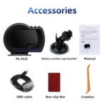 ARTILAURA OBD2+GPS Dual Mode Smart Gauge, OBD2 GPS Head-Up Display (HUD) - Driving Data Monitor (Speed, RPM, Fuel, Temp) | Fault Code Scanner, Alerts, 10 Interface | 2 Installation Ways for Cars - Image 7