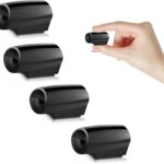 SINGARO 4 Pack Car Deer Whistle Warning for Car Horn Unit, Deer Whistle for Vehicles with Rubber Pads, Car Exterior Accessories, Suitable for Cars, Trucks, Motorcycles