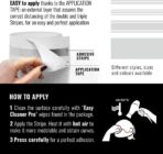 4R Quattroerre.it 10508 Trim Stripes Double Adhesive Strips for Cars, White, 11 mm x 10 mt - Image 2