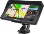 GPS Navigator for Car Truck 7 inch Touch Screen,2025 North America Maps Free Lifetime Updates,Turn-by-Turn Voice Guidance, Speed & Red Light Warning