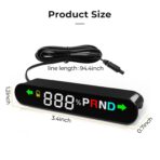 ASVEGE Embedded Digital Heads up Display Mini HUD for Tesla Model 3, Model Y 2019-2022 - Image 6