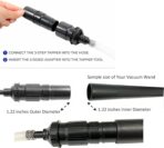 9pcs/Set Universal Vacuum Cleaner Attachments Accessories,Micro Vacuum Attachments for Car Detailing,Mini Micro Tool Car Vehicle Cleaning Kit Shop Vac - Image 4