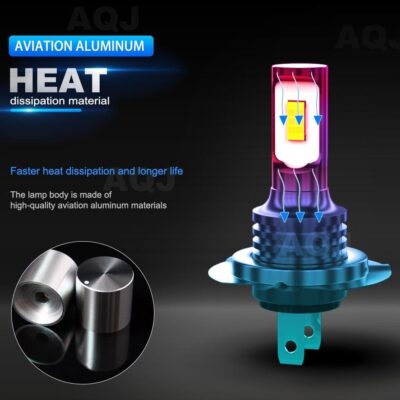 For Honda Goldwing 1800 2001 2002-2017 Front H7 High Or Low Beam，Super Brighter, 8000K Ice Blue, 1:1 Halogen Size, Plug and Play, Canbus Ready Fog Light Bulbs, Pack of 2 - Image 4