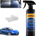 Sopami Ceramic Paint Sealant, Ceramic Coating Maximum Gloss & Shine ceramic wax, car coating spray Extremely Hydrophobic Ceramic Spray Coating for Cars, RVs, Motorcycles, Boats, and ATVs
