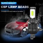 For Honda Goldwing 1800 2001 2002-2017 Front H7 High Or Low Beam，Super Brighter, 8000K Ice Blue, 1:1 Halogen Size, Plug and Play, Canbus Ready Fog Light Bulbs, Pack of 2 - Image 5