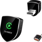 2026 Wireless CarPlay Adapter for Apple iPhone, Small Size Plug and Play, Mini USB Design for Cars with Built-in Wired Apple CarPlay, Fast and Stable Connection Car Play Wireless Adapter