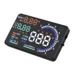 VGEBY 5.5'' OBD II Car HUD Auto Windshied Reflective Screen Speed Display Hud Display Car Hud Screen Heads-Up Display Speedometer Fusion 2016