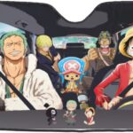 Anime Foldable Car Windshield Sun Shades Universal Fit 51.2" X 27.5"Keep Your Vehicle Cool, Uv Sun and Heat Reflector Car Truck SUV-S