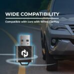 N Wireless CarPlay Adapter Upgrade – Faster & More Stable Wireless Apple CarPlay for Wired CarPlay Vehicles, 5GHz WiFi Performance, Plug & Play USB Dongle, Quick Pairing - Image 7