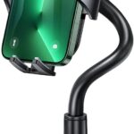 andobil Military-Grade Cup Phone Holder for Car/Truck, [2026 Enhanced] 13" 360° Adjustable Gooseneck w/Anti-Shake Car Mount, Universal Car Phone Holder for iPhone/Samsung/Pixel All 4.0-7.0" Devices