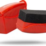 Maxshine Universal Tire Shine Applicator with Protective Cover – Dense Foam Pad with Ergonomic Grip – Mess-Free Tire Dressing Tool for Coating, Cleaning & Car Detailing – Auto, Boat & Marine Detailing