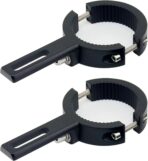 Motorcycle Spotlight Mount Brackets, Motorbike Tube Clamp Turn Signal Mounting Clamp Fog Light Holder for 1.5"-2.36" ATV UTV Roll Bar (2 Pcs)