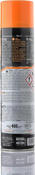 ATAS Italian Tire Shine Spray – Long-Lasting Shine, Deep Black Gloss, Professional Tire Dressing, 13.5 fl oz,3-in-1 Revive, Protect & Polish Cleaner - Image 3