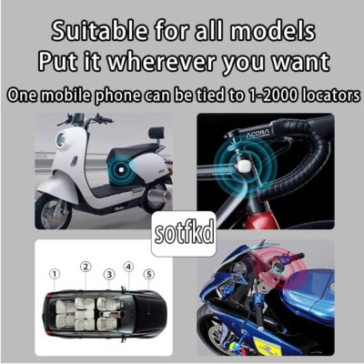 2 Pack GPS Tracker for Vehicles,Car Tracker Device Hidden,Tracker Device for Vehicles,Car GPS Tracker | Android and iOS Universal | Magnetic Shell | No Monthly Fee| View Historical Tracks | Waterproof - Image 5