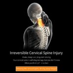 Car Neck Pillow - Memory Foam Cervical Relief Cushion, Headrest Support for Pain, Black - Image 6