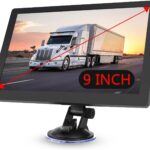9" Truck GPS Navigator for Car RV – HD Touchscreen, Custom Truck Routing, Free Lifetime 2026 Maps (US/Canada/Mexico), Lane Guidance, Speed & Red-Light Alerts, Offline Voice Navigation