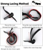 H-Shaped Car Travel Pillow for Kids & Adult-Adjustable Car Seat Pillow, Soft Ergonomic Neck Head Support Sleeping Cushion for Long Distance Travel - Image 3